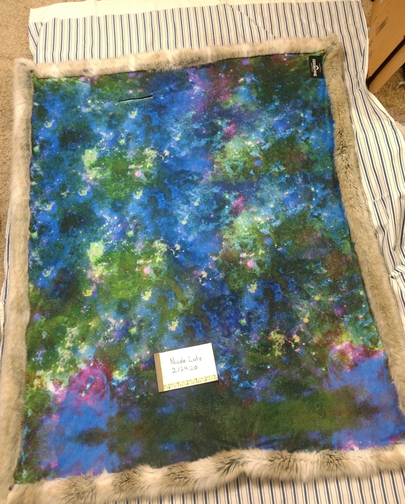 Spirithoods Galaxy Timber Wolf throw